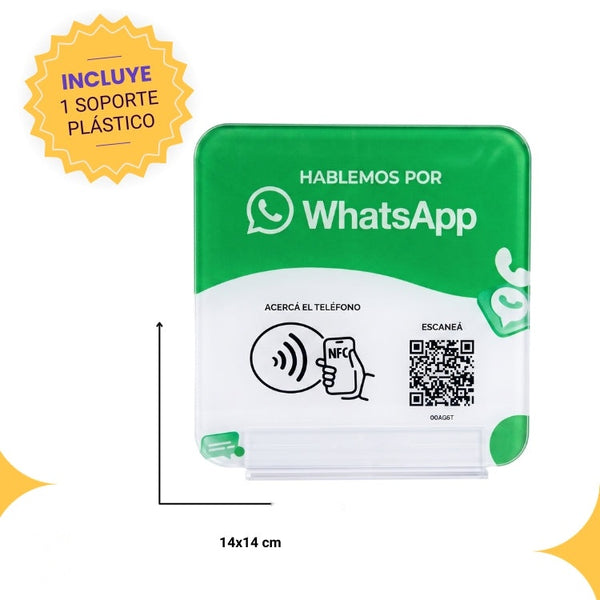 Cartel de WhatsApp – Iniciá más conversaciones con tus clientes