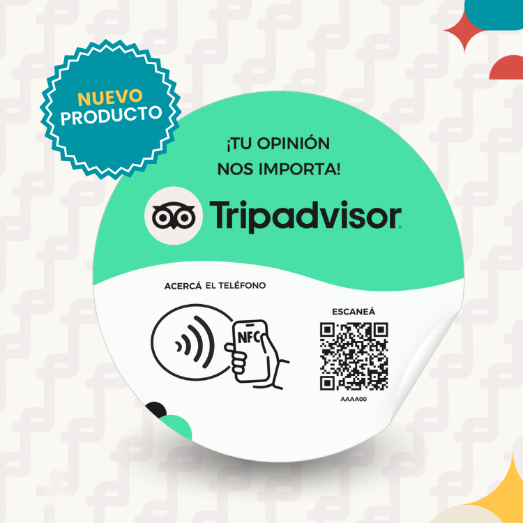 Stickers de Tripadvisor para vidriera