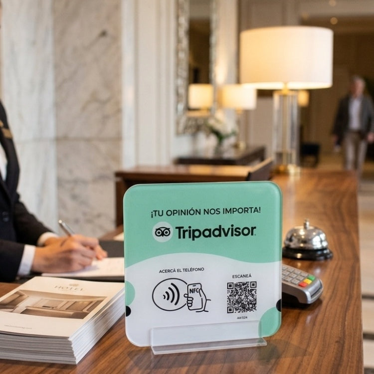 Combo - Cartel de Google + Cartel de TripAdvisor