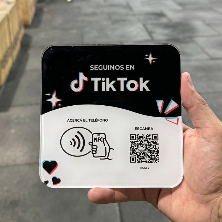 Cartel de TikTok: aumentá tus seguidores