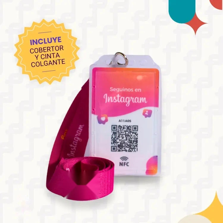 Tarjeta de Instagram: aumentá tus seguidores