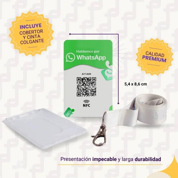 Tarjeta de WhatsApp: conectá con tus clientes
